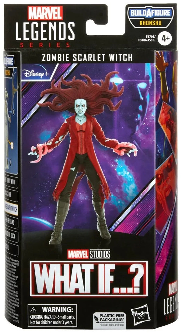 Marvel Legends Series Scarlet Witch Retro Action Figure Toy, 4 Accessories  