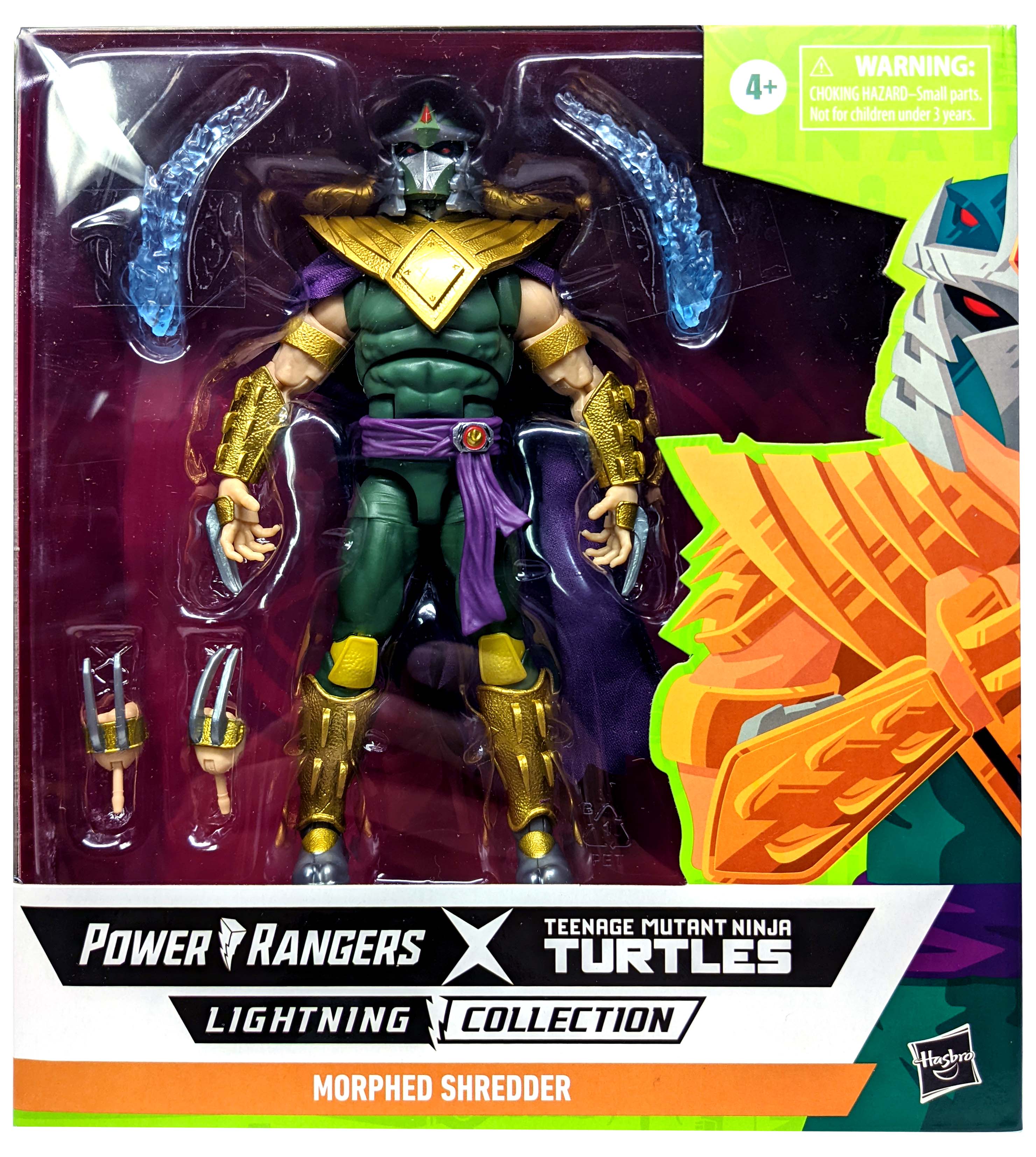 Power Rangers X Teenage Mutant Ninja Turtles Lightning Collection Morphed  Shredder Green Ranger Action Figure