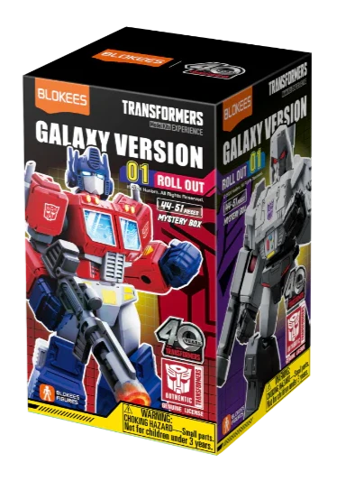 Blokees Figures - Transformers - Galaxy Version 01 - Roll Out