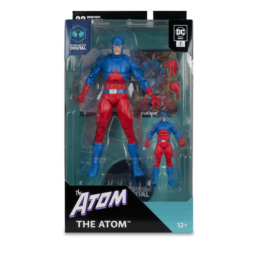 The Atom (DC: The Silver Age) 7" Figure w/McFarlane Toys Digital Collectible