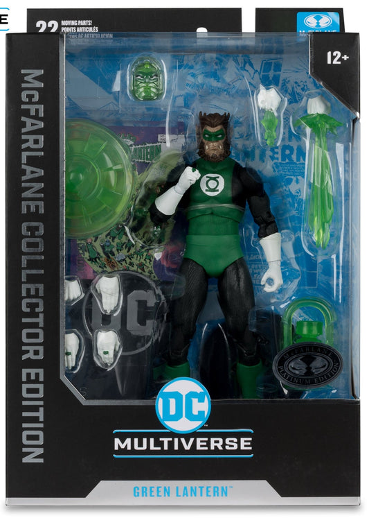 Green Lantern (Green Lantern Corps) 7in Figure McFarlane Collector Edition #22 (Platinum Edition)