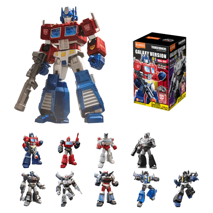 Blokees Figures - Transformers - Galaxy Version 01 - Roll Out