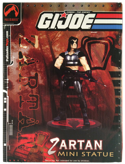 GI Joe Zartan Mini Statue Figure Palisades Limited Edition 625/1200