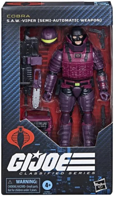 G.I. Joe Classified Series Cobra S.A.W.-Viper (Semi-Automatic Weapon)