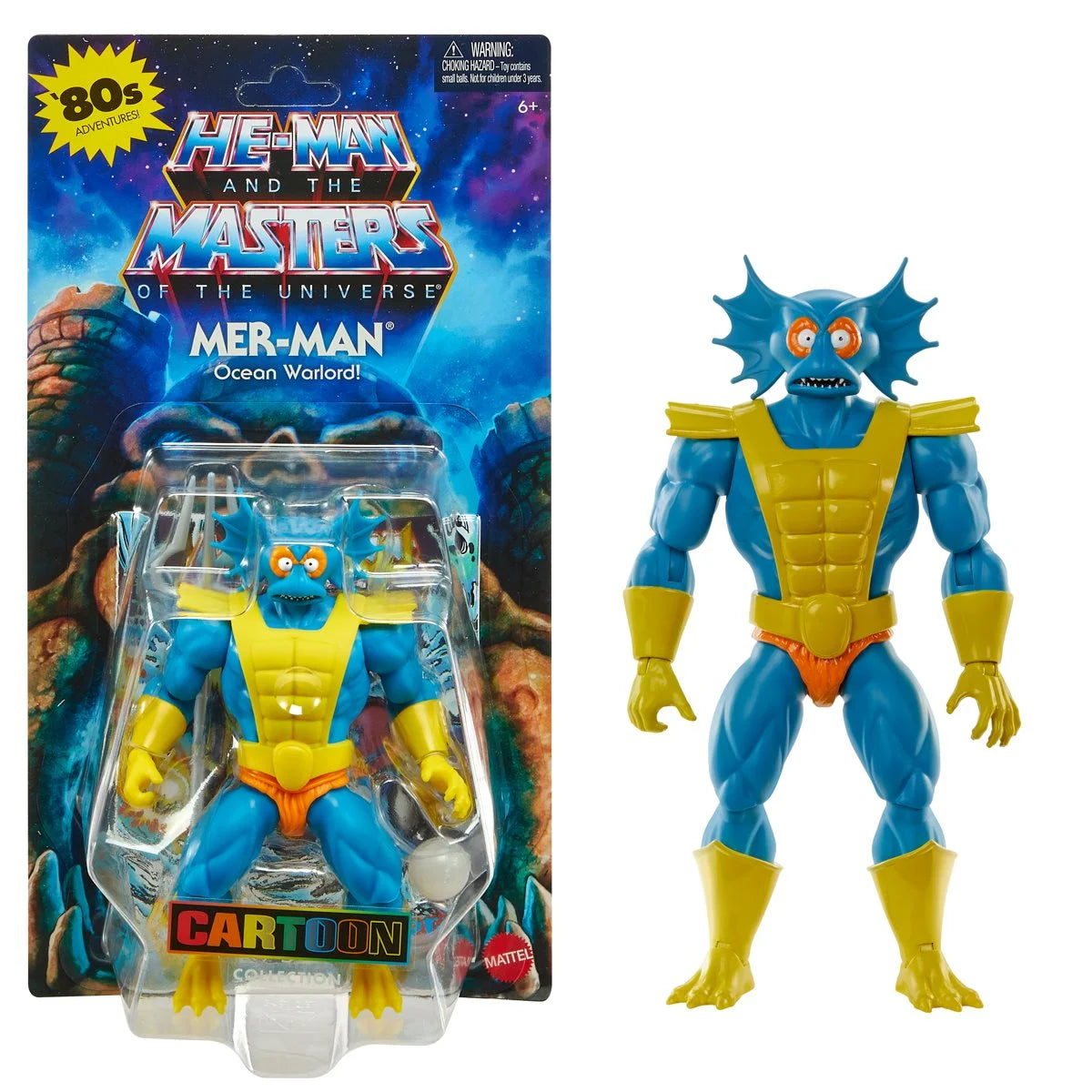 Masters of the Universe Origins Wave 18 Cartoon Collection Mer-Man Action Figure