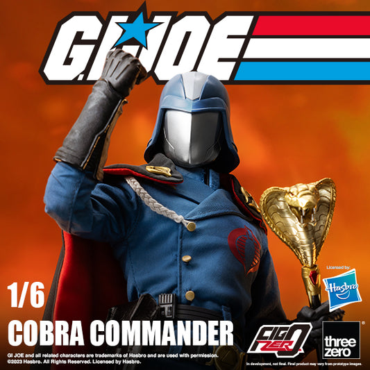 ThreeZero: G.I. Joe Cobra Commander - FigZero 1:6 Scale Action Figure