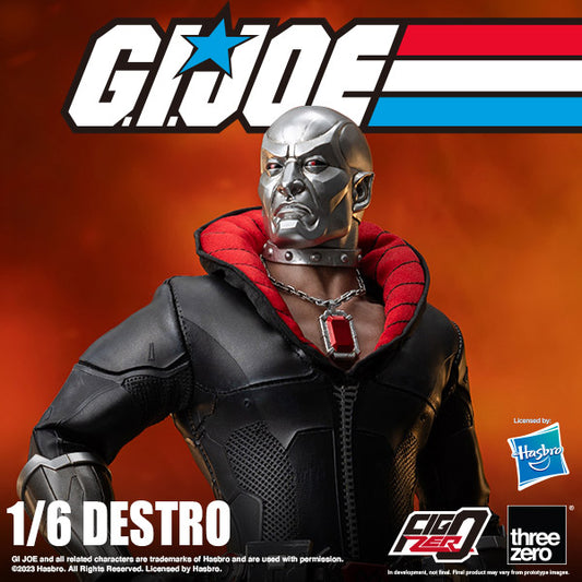 Threezero: G.I. Joe Destro FigZero 1:6 Scale Action Figure