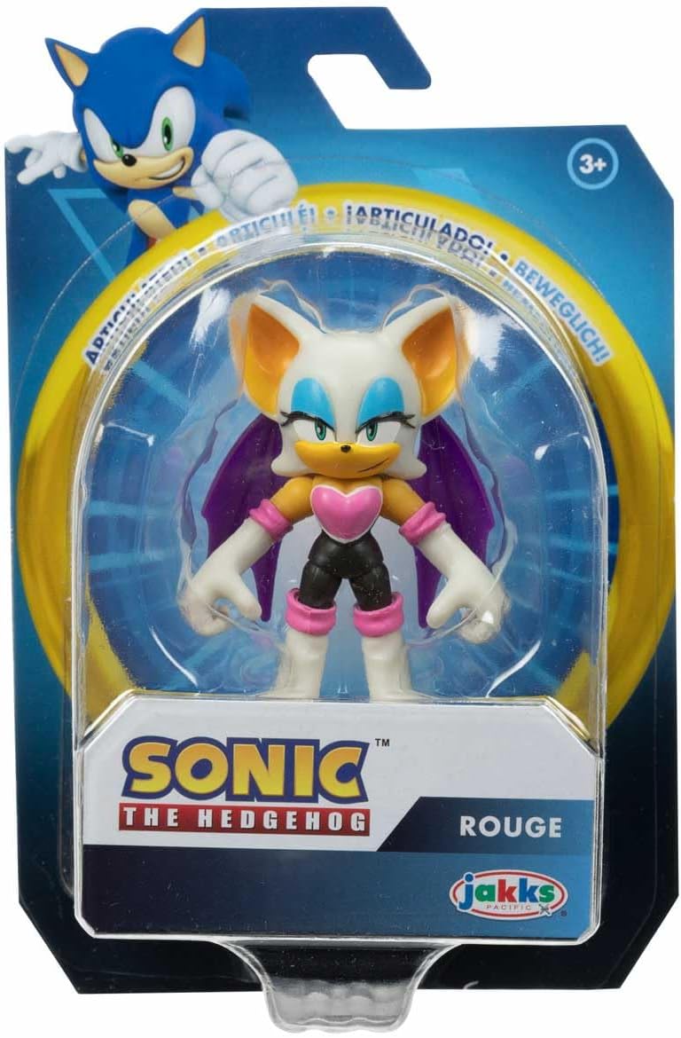 Jakks Pacific  - Sonic the Hedgehog  - Rouge 2.5inch Action Figure