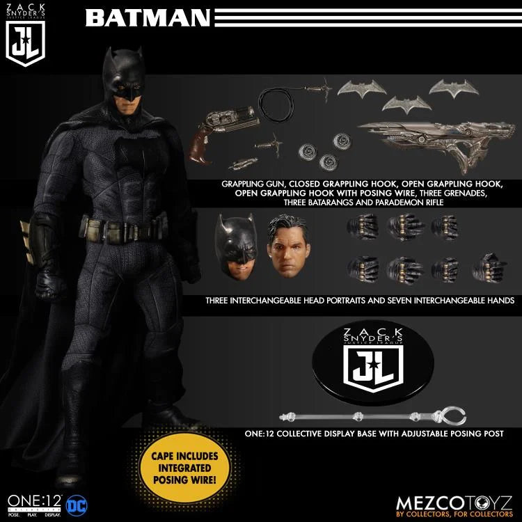 MEZCO - Zack Snyder's Justice League One:12 Collective Deluxe Box Set