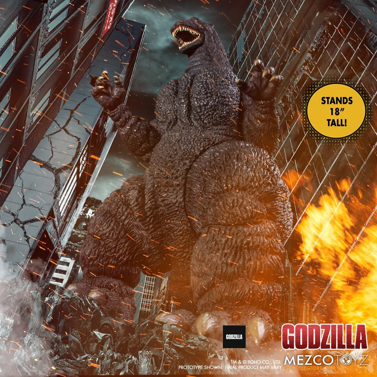 MEZCO - Ultimate Godzilla Light-Up and Sound 18-Inch Mega-Scale