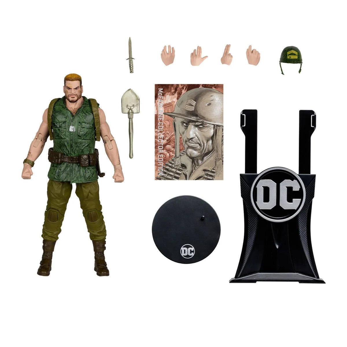 DC McFarlane Collector Edition - Sergeant Rock DC Classic 7-Inch