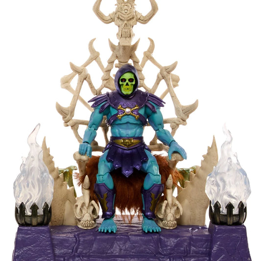 Masters of the Universe Masterverse Skeletor and Havoc Throne Action Figure Set - Fan Channel Exclusive