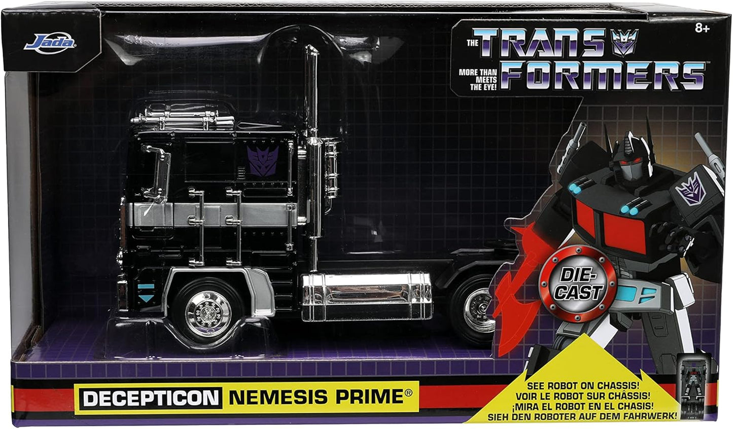 Jada Toys - Transformers G1 1:24 Nemesis Prime -  Die-cast Car