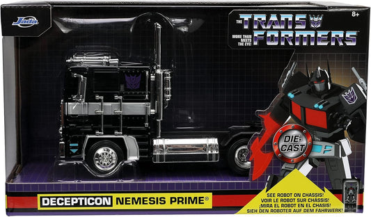 Jada Toys - Transformers G1 1:24 Nemesis Prime -  Die-cast Car