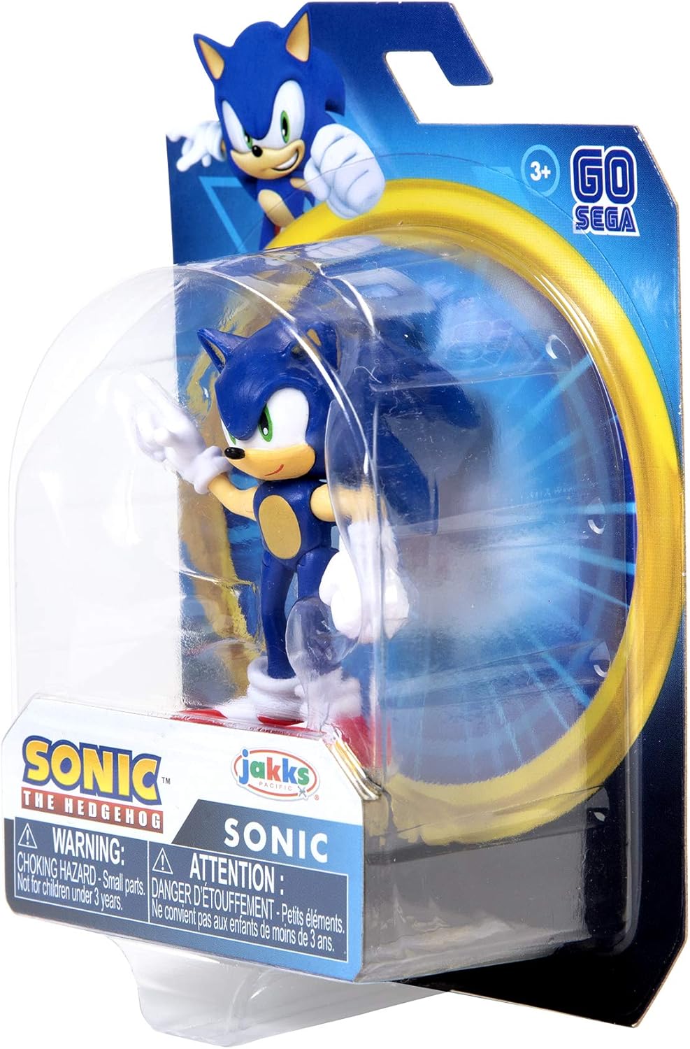 Jakks Pacific  - Sonic the Hedgehog  - Sonic 2.5inch Action Figure