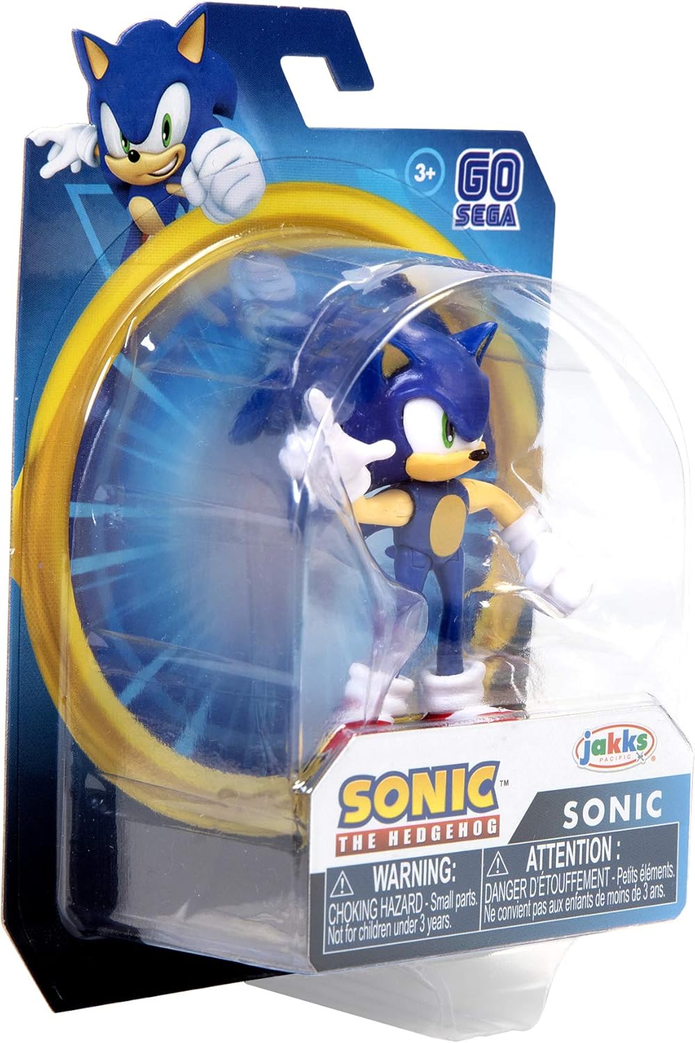 Jakks Pacific  - Sonic the Hedgehog  - Sonic 2.5inch Action Figure