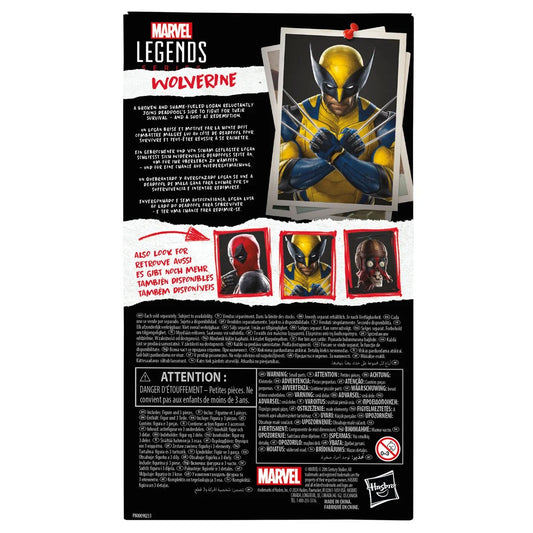 Pre-Order: Deadpool & Wolverine Marvel Legends Wolverine 6-Inch Action Figure