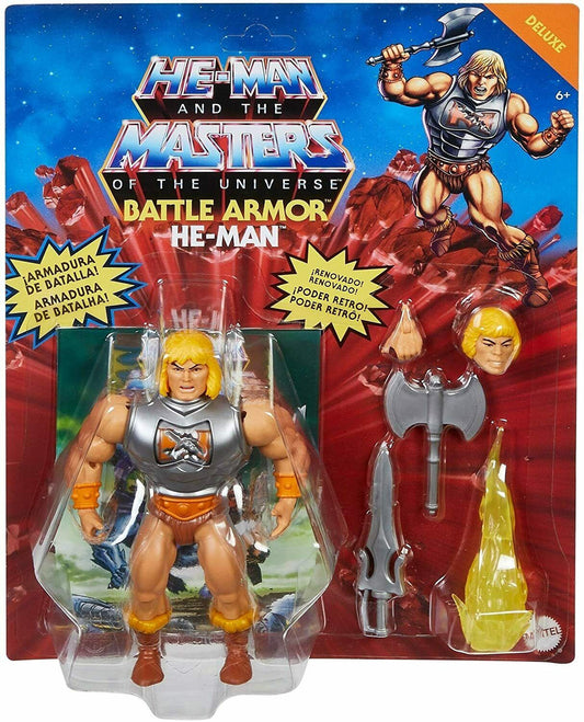 Masters of the Universe - Origins - Battle Armor He-Man Deluxe Set