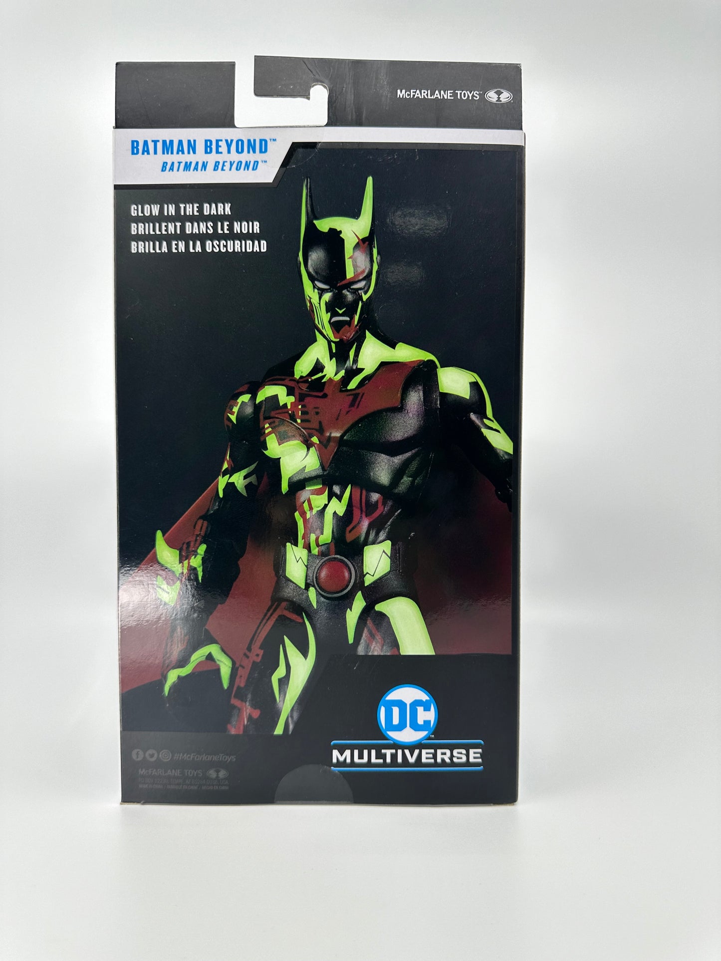 DC Multiverse Batman Beyond (Battle Damaged GITD)