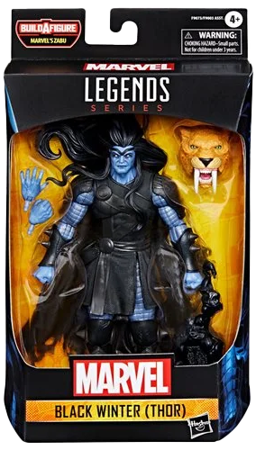 Marvel Legends Zabu Series Black Winter (Thor) 6-Inch Action Figure