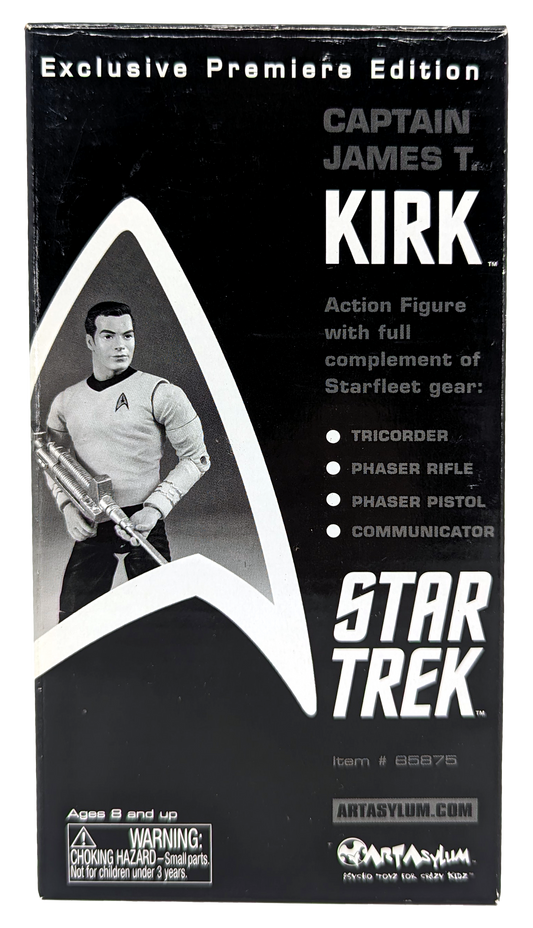 Art Asylum Star Trek Captain Kirk Exclusive Premiere Edition Action Figure