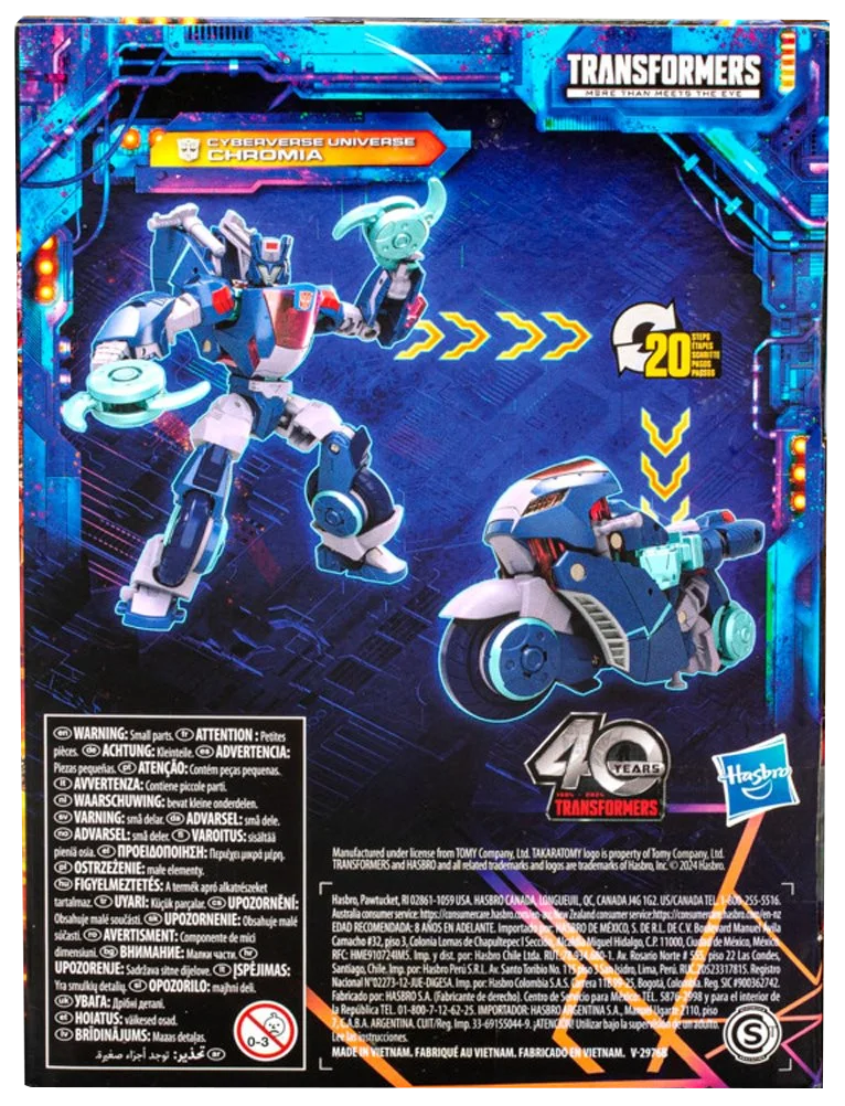 Transformers Generations Legacy United Deluxe Cyberverse Universe Chromia