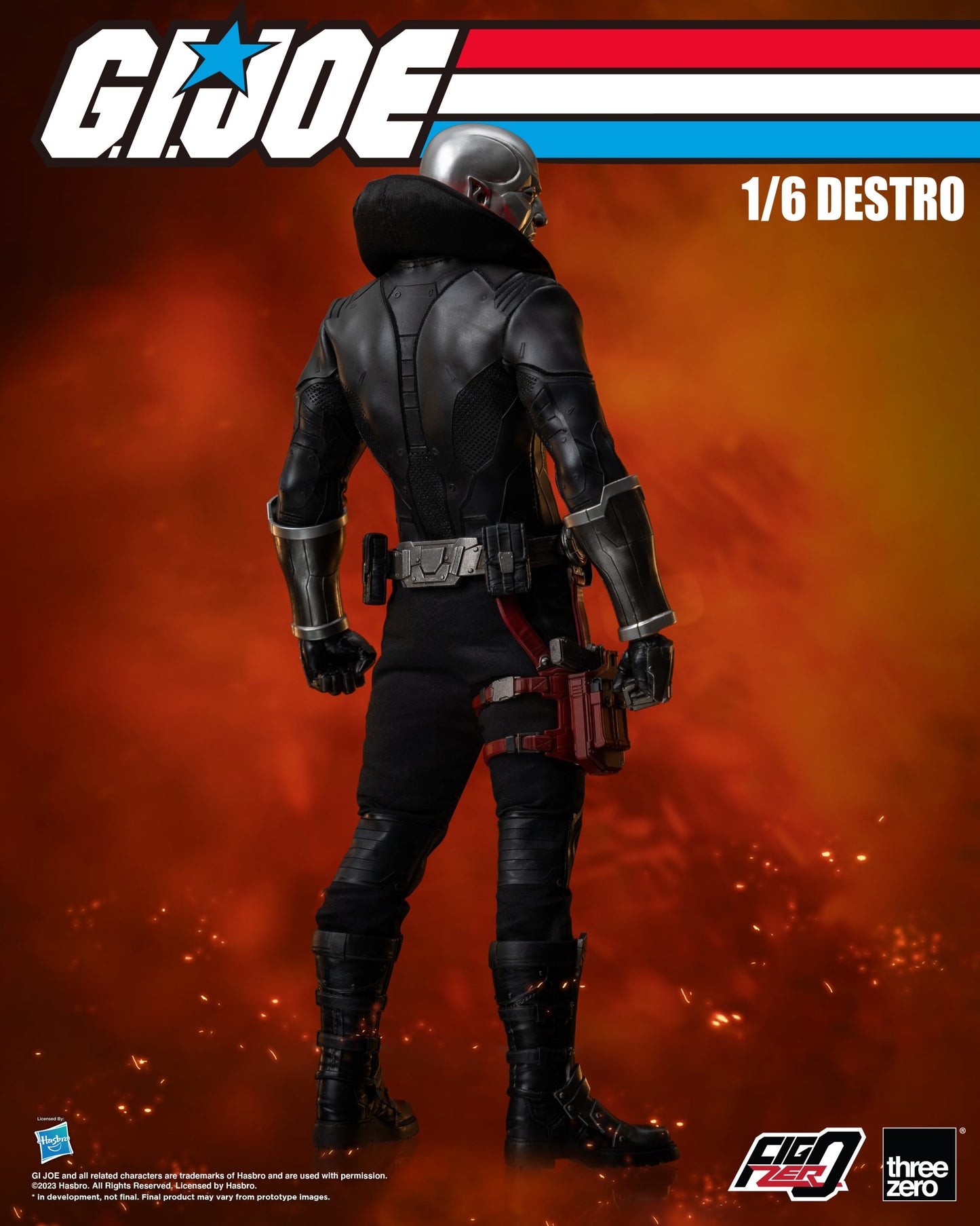 Threezero: G.I. Joe Destro FigZero 1:6 Scale Action Figure