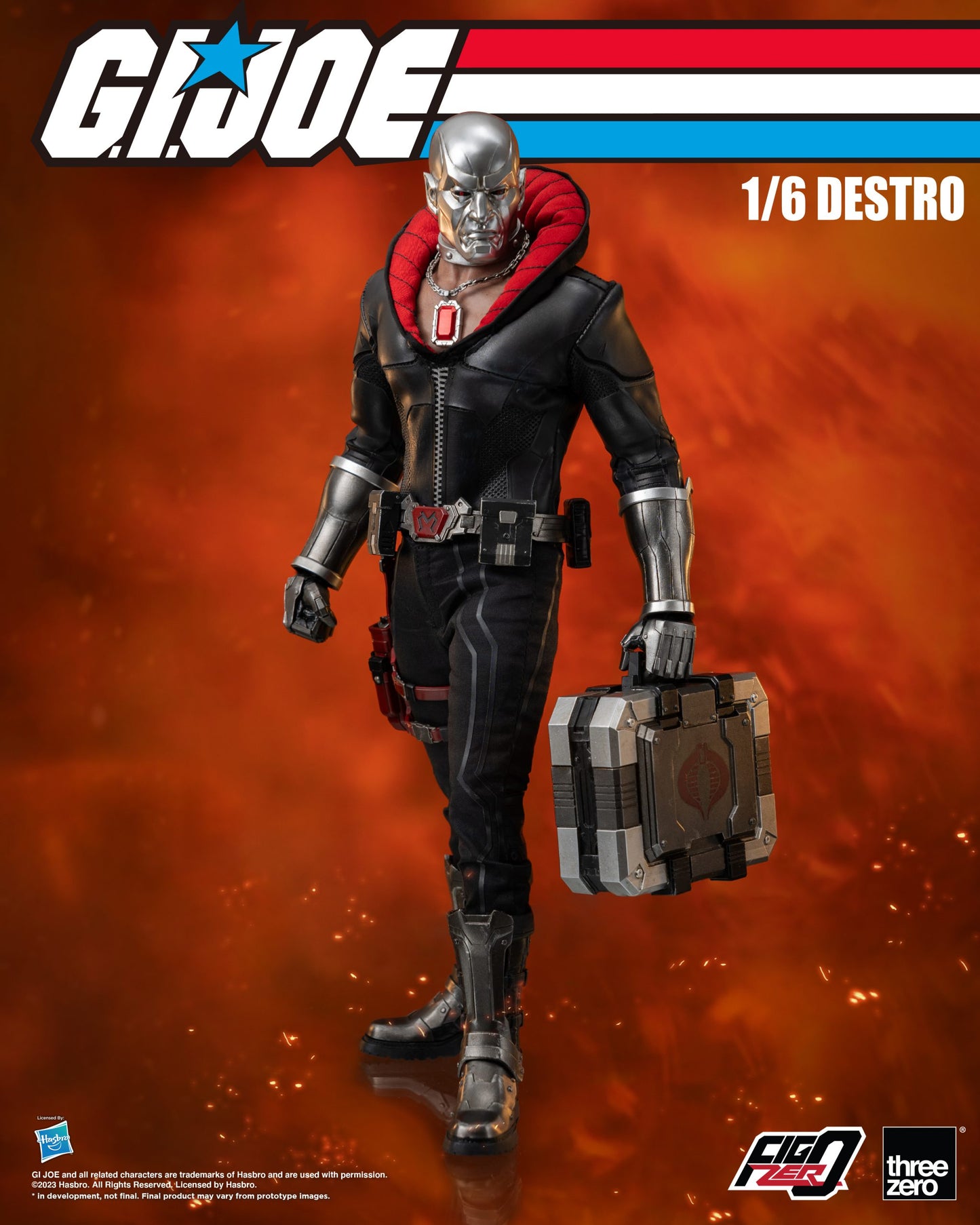 Threezero: G.I. Joe Destro FigZero 1:6 Scale Action Figure