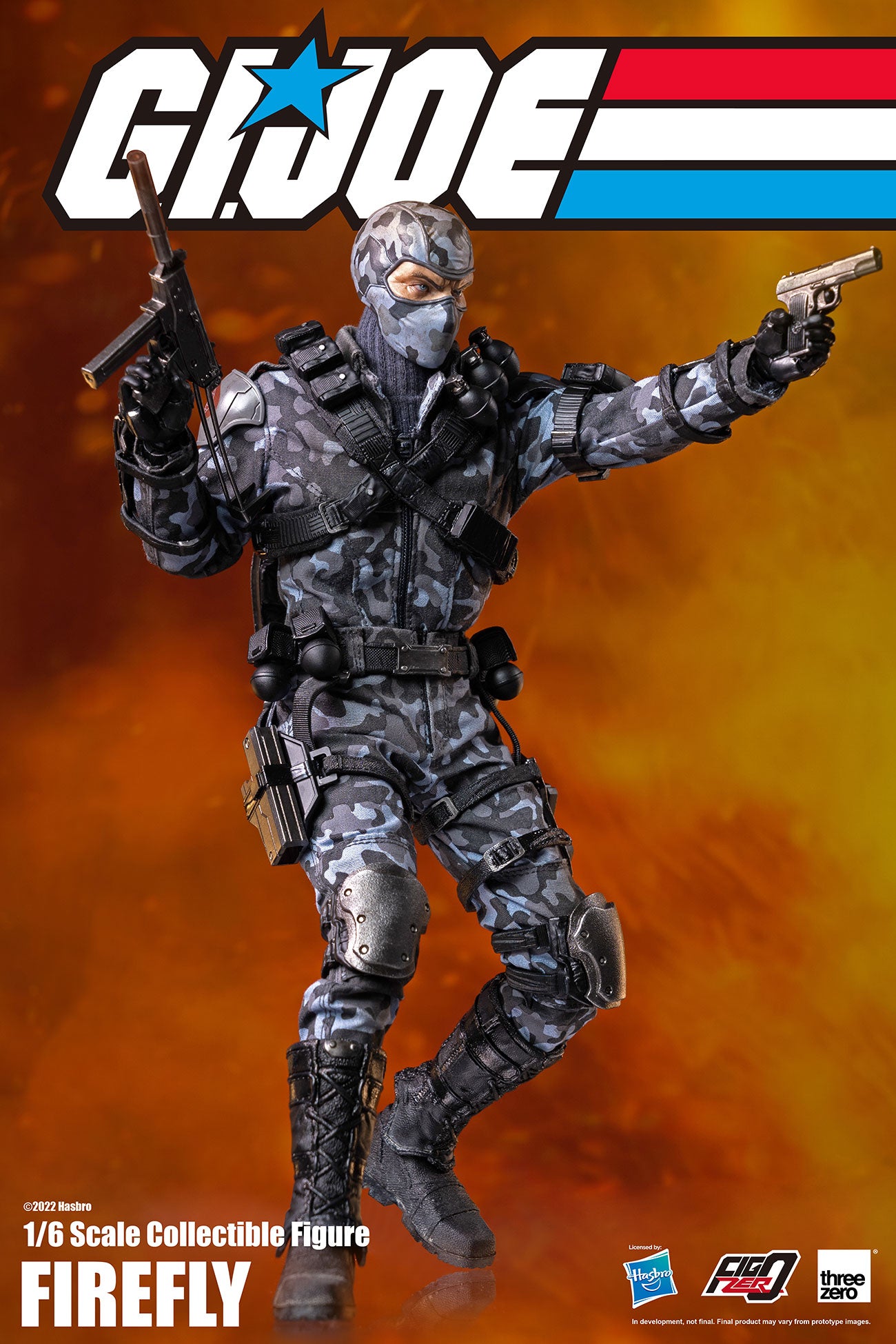 Threezero: G.I. Joe FireFly FigZero 1:6 Scale Action Figure