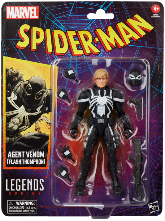 Spider-Man Marvel Legends Agent Venom Flash Thompson Action Figure