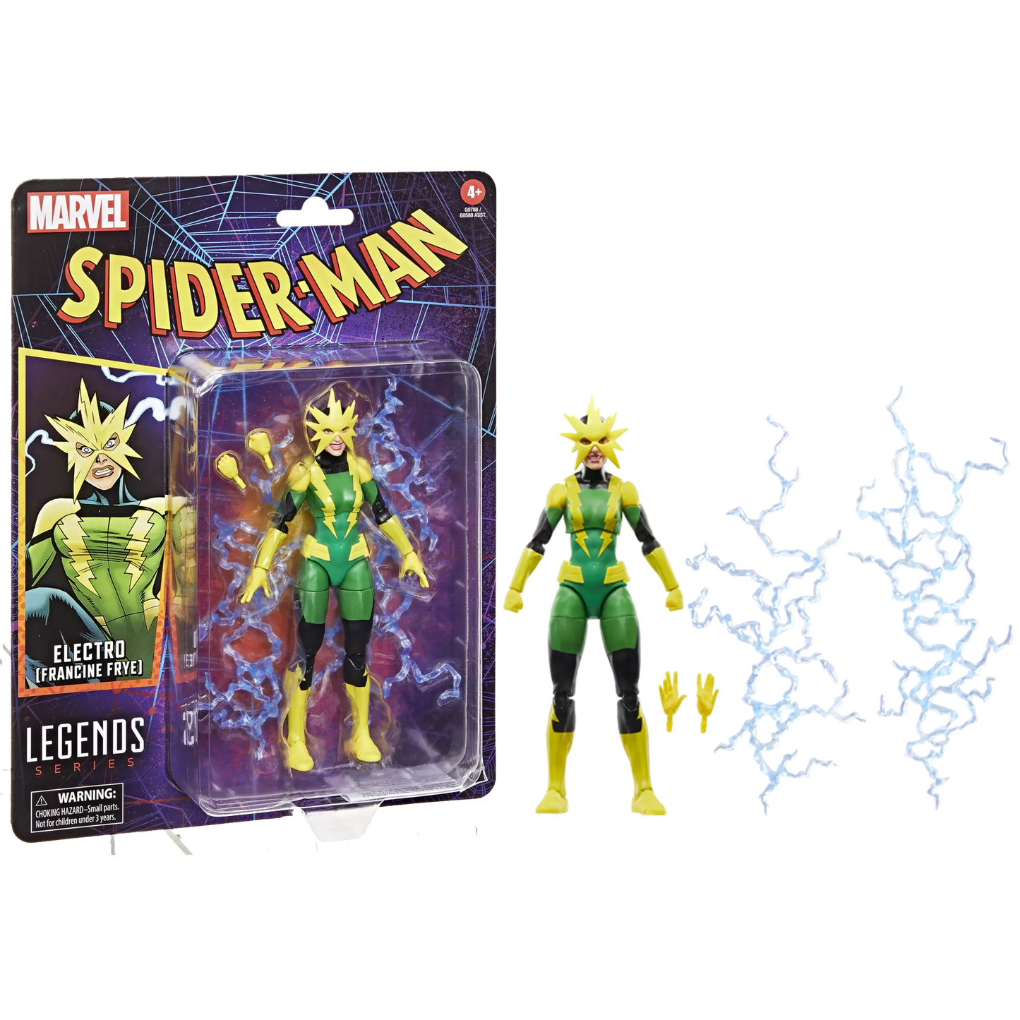 Spider-Man Marvel Legends Electro (Francine Frye) Action Figure