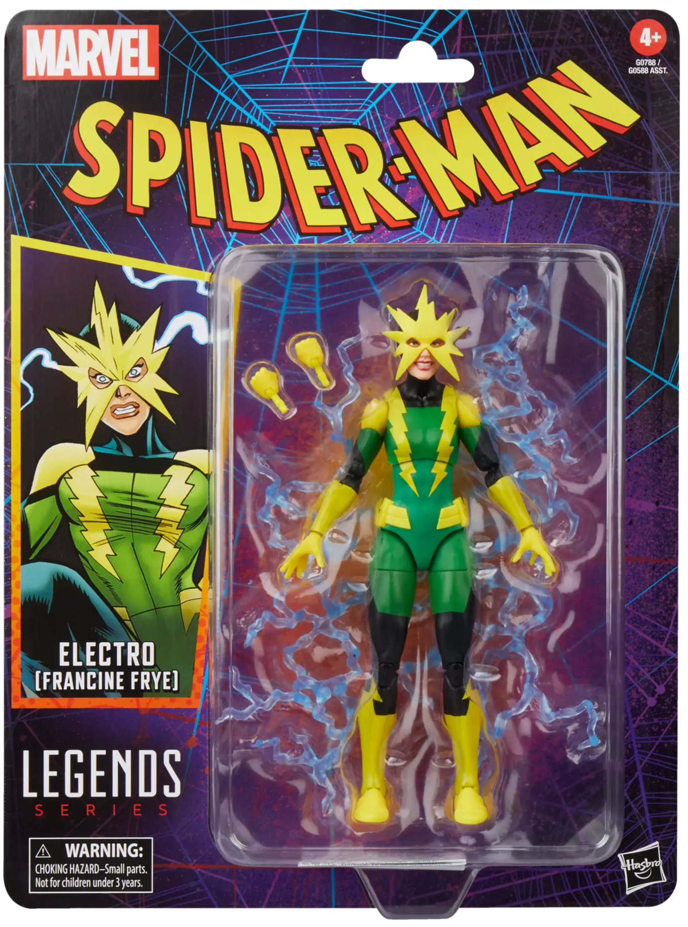 Spider-Man Marvel Legends Electro (Francine Frye) Action Figure