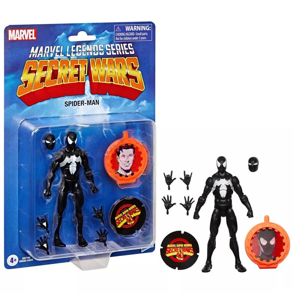 Marvel Legends Series Secret Wars Spider-Man Action Figure