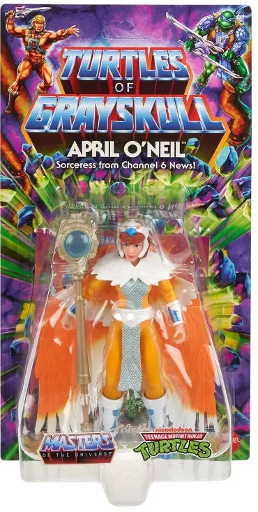 Masters of the Universe x Turtles of Grayskull April O'Neil Action Figure