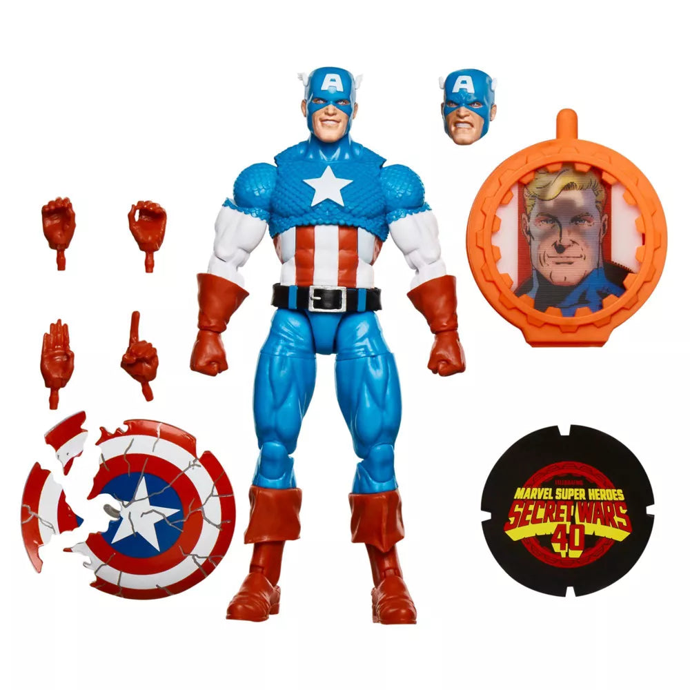 Marvel Legends Series Secret Wars Marvel's Captain America Action Figure