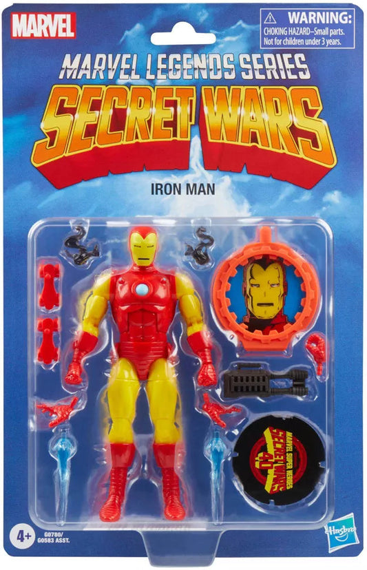 Marvel Legends Series Secret Wars Iron Man Action Figure