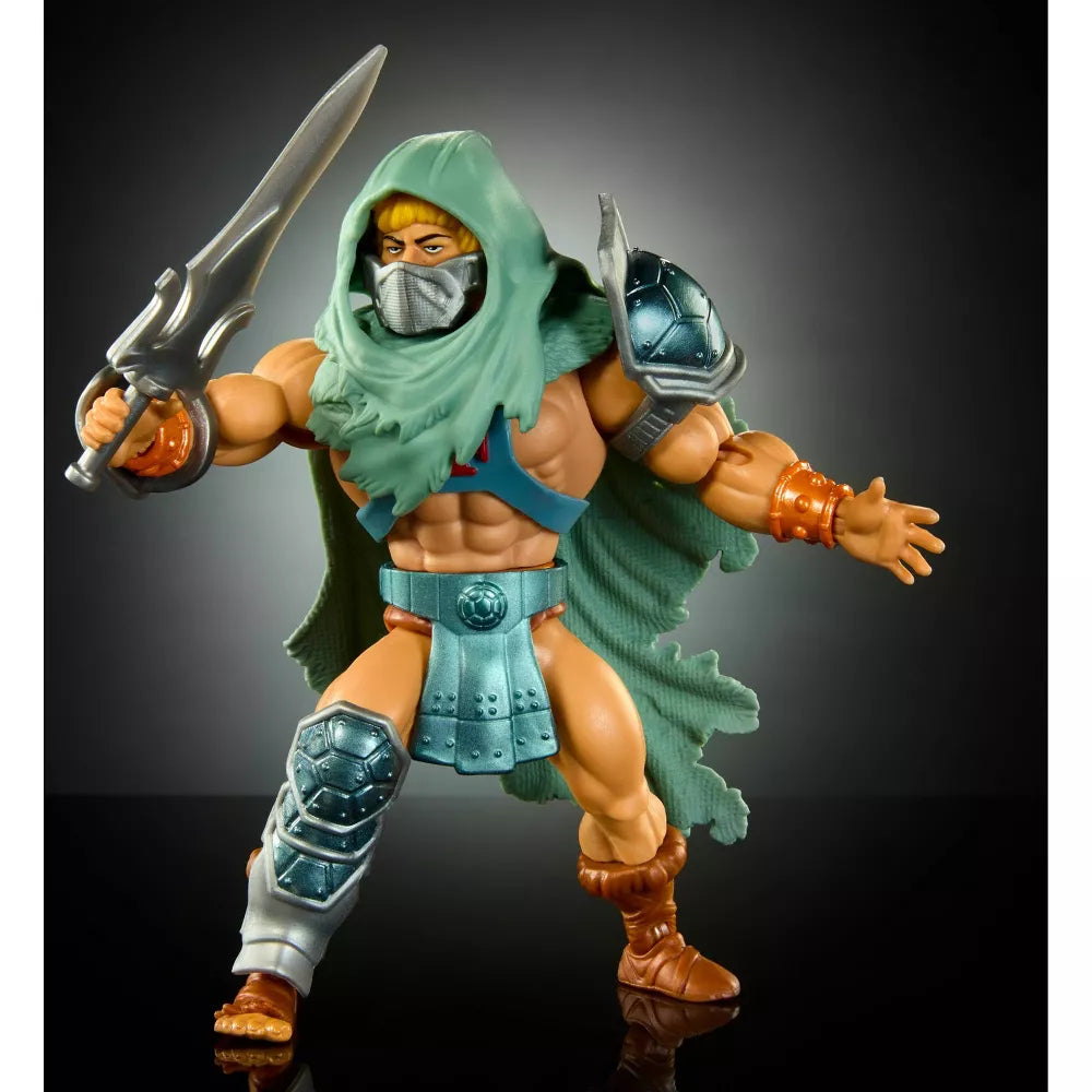 Masters of the Universe x Turtles of Grayskull Stealth Ninja He-Man Action Figure