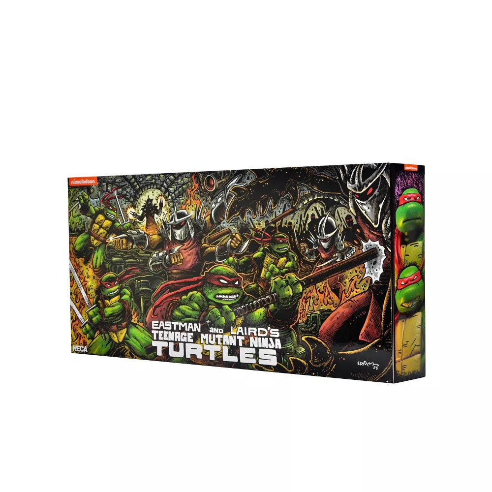 NECA Teenage Mutant Ninja Turtles Mirage Comics 7" Scale Action Figure Set - 4pk