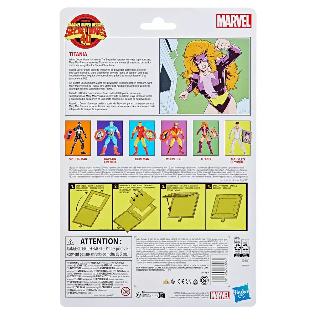 Marvel Legends Series Secret Wars Titania Action Figure