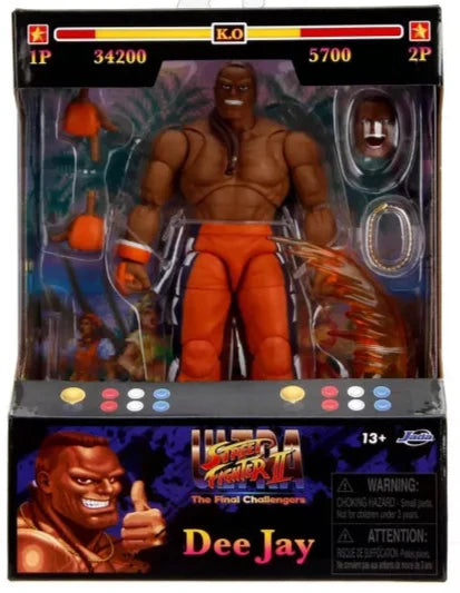 Street Fighter II 6" Dee Jay Figure