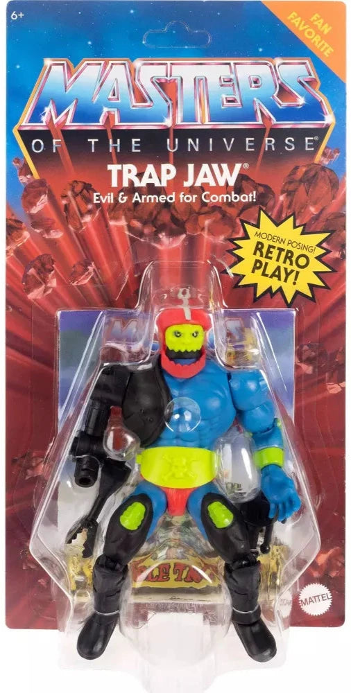 Masters of the Universe Origins Trap Jaw Retro Action Figure