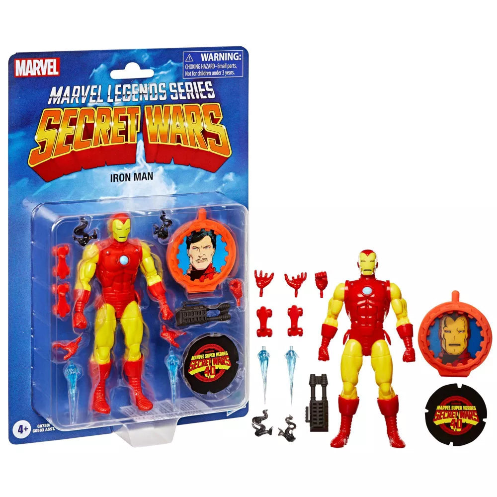 Marvel Legends Series Secret Wars Iron Man Action Figure