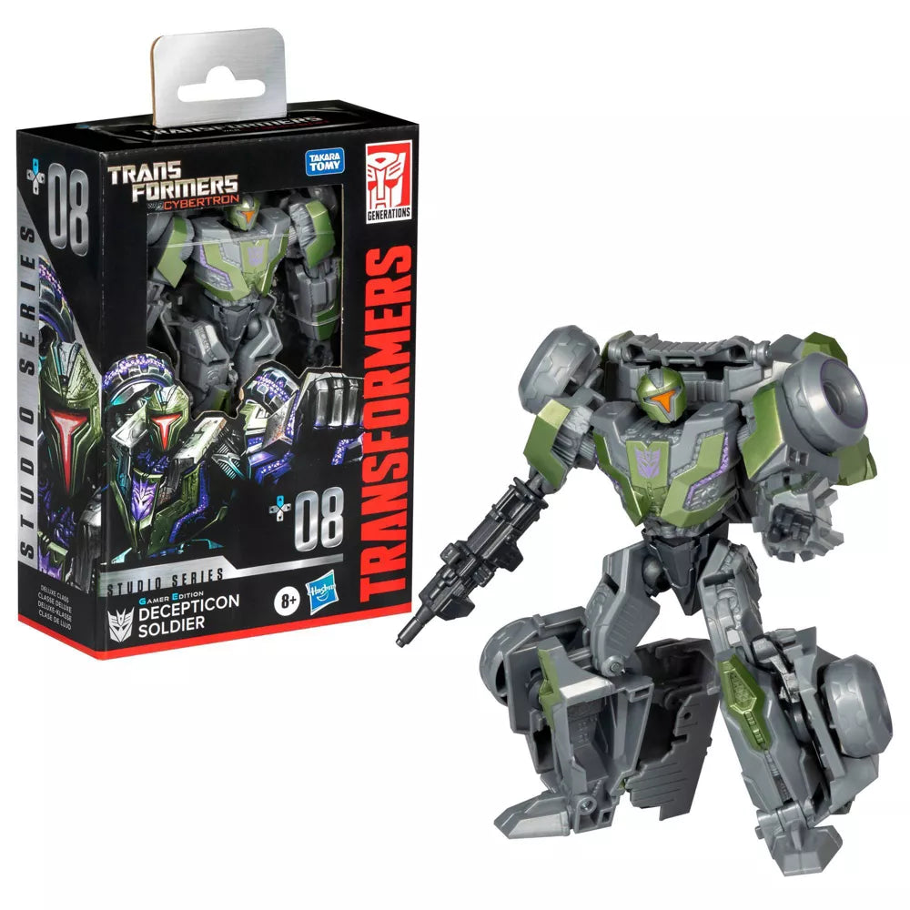 Transformers Decepticon Soldier Studio Series Action Figure