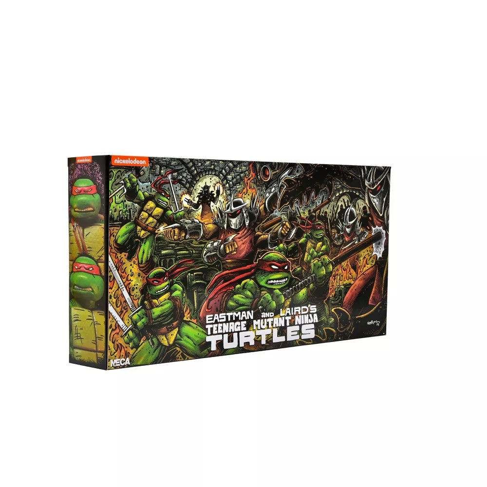 NECA Teenage Mutant Ninja Turtles Mirage Comics 7" Scale Action Figure Set - 4pk