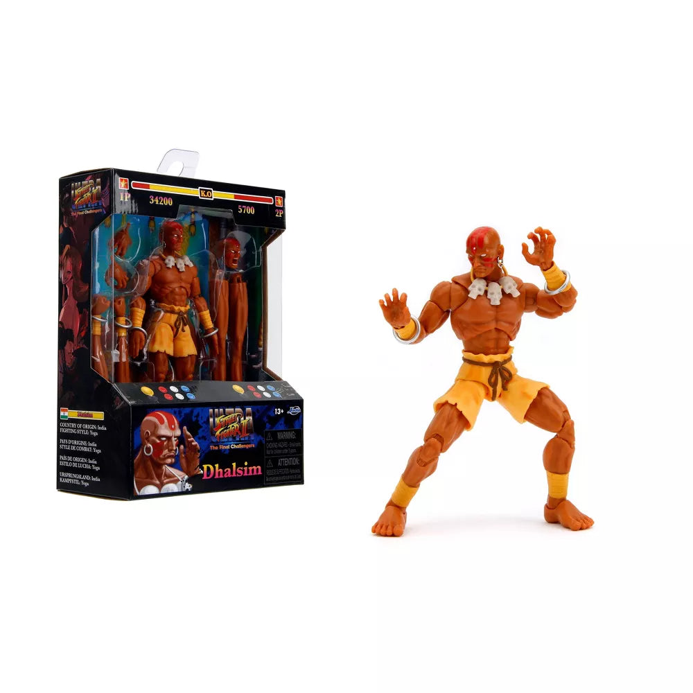 Ultra Street Fighter II - Dhalsim- 6-Inch Action Figure