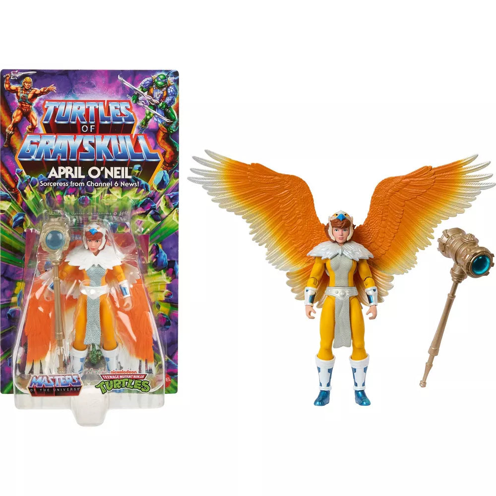 Masters of the Universe x Turtles of Grayskull April O'Neil Action Figure