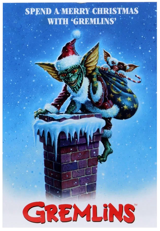 NECA - Gremlins Ultimate Santa Stripe and Gizmo 7-Inch Scale Action Figure 2-Pack