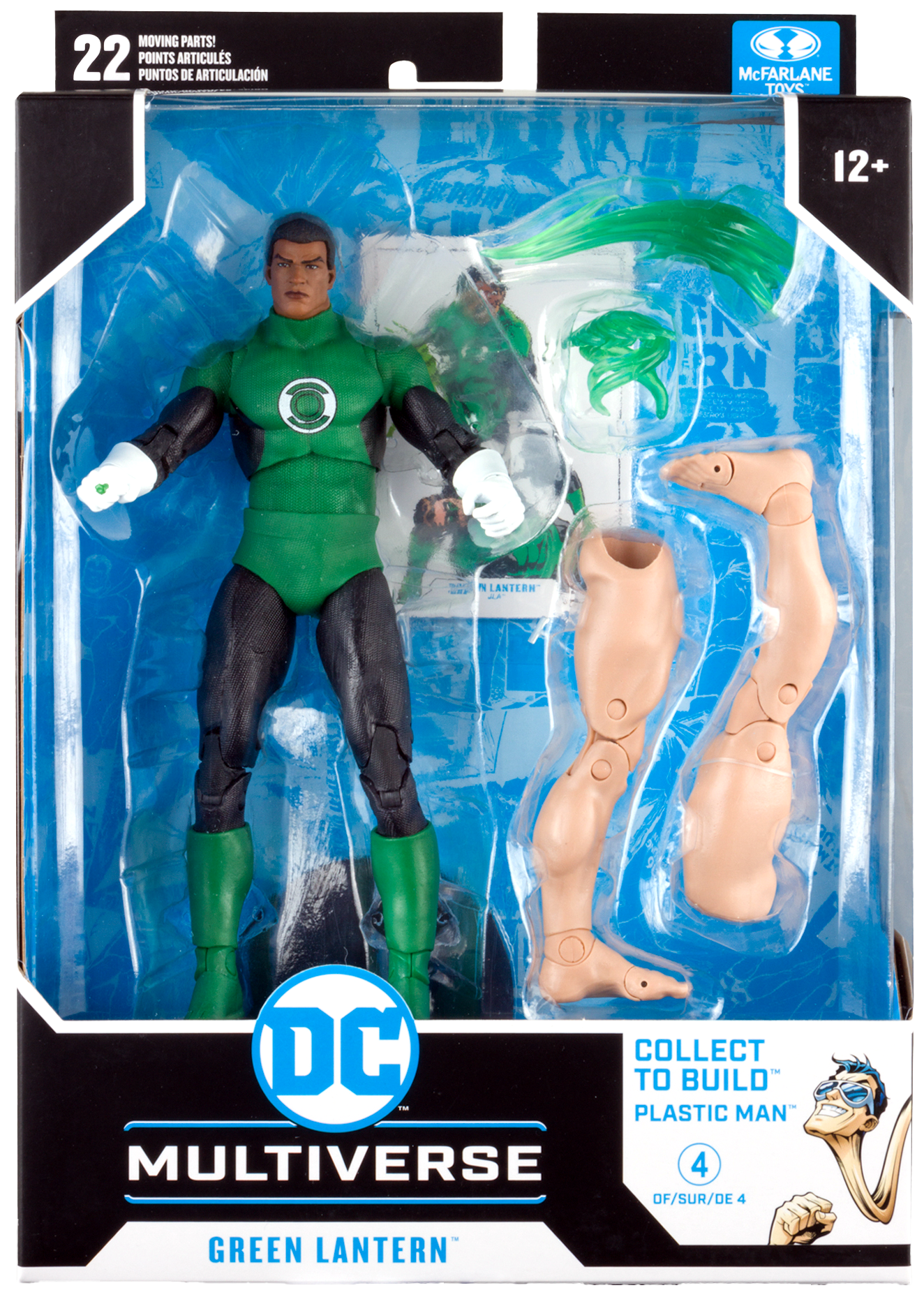 McFarlane -  DC Multiverse  - John Stewart - Build A Figure (Plastic Man)