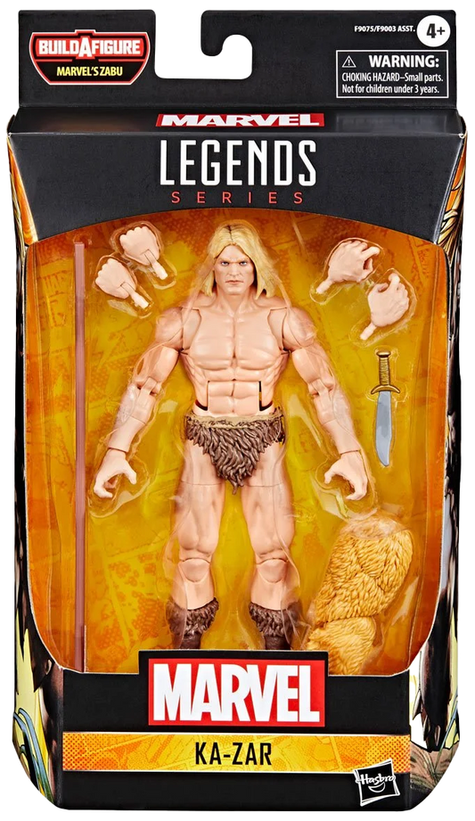 Marvel Legends Zabu Series Ka-Zar 6-Inch Action Figure