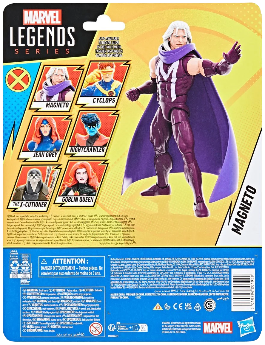 X-Men 97 Marvel Legends Magneto 97 6-inch Action Figure